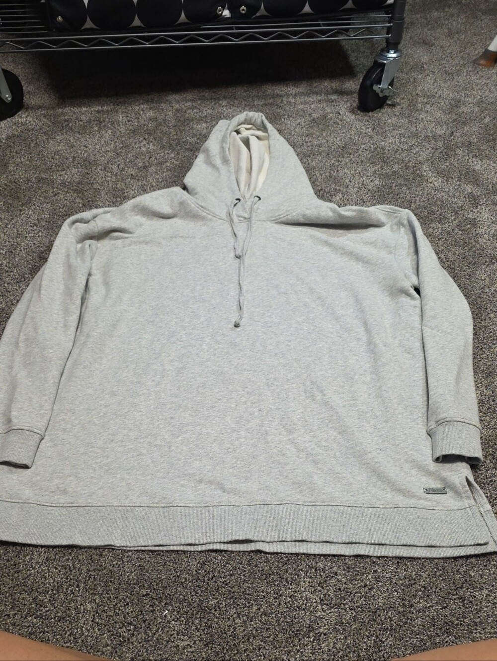 Natural Reflections Light Gray Hooded Sweatshirt - Women's Pullover Hoodie
